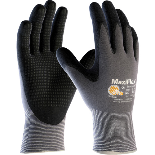 ATG MaxiFlex&reg; Endurance Touchscreen Compatible Gloves, X-Small, Nitrile Coating, 15 Gauge, Nylon/Lycra&reg; Shell Fastek