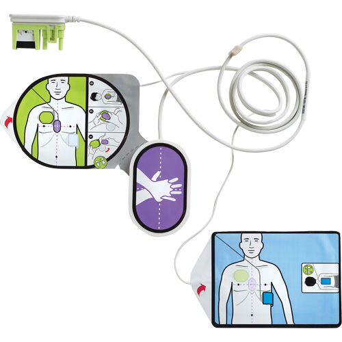 CPR Uni-Padz Adult & Pediatric Electrodes, Zoll AED 3 For, Class 4 Fastek