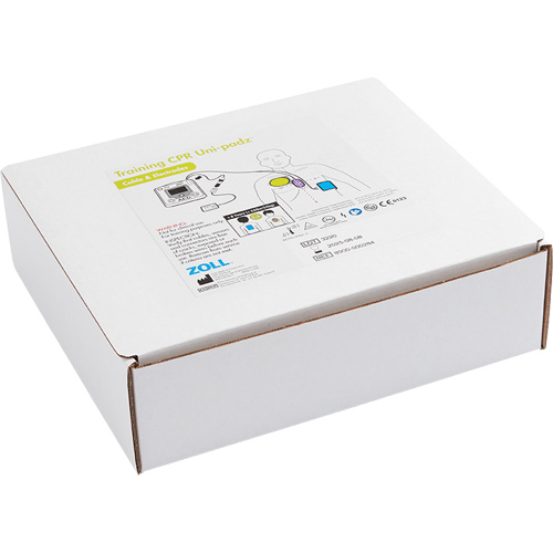 CPR Uni-Padz Training & Demonstration Kit, Zoll AED 3 For, Non-Medical Fastek