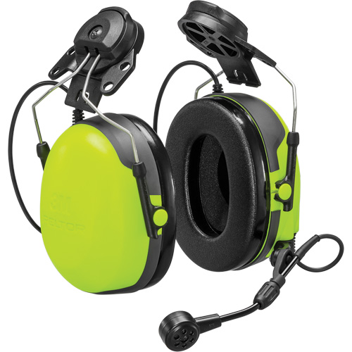 Peltor CH-3 Headset, Cap Mount Style, 24 dB Fastek