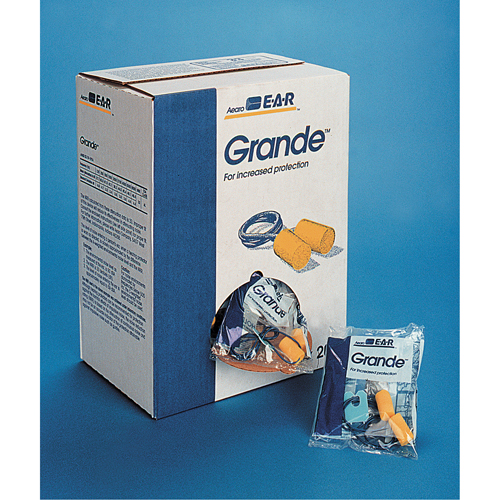 E-A-R Classic Earplugs, Bulk - Polybag, Large, Corded Fastek