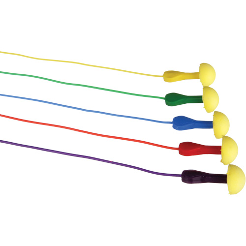 E-A-R Express Pod Plugs Earplugs, Corded, Bulk - Pillow Pack, 25 dB NRR, One-Size Fastek