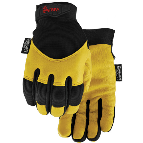 9005W Flextime Winter Gloves, Large, Grain Goatskin Palm, Thinsulate Inner Lining Fastek