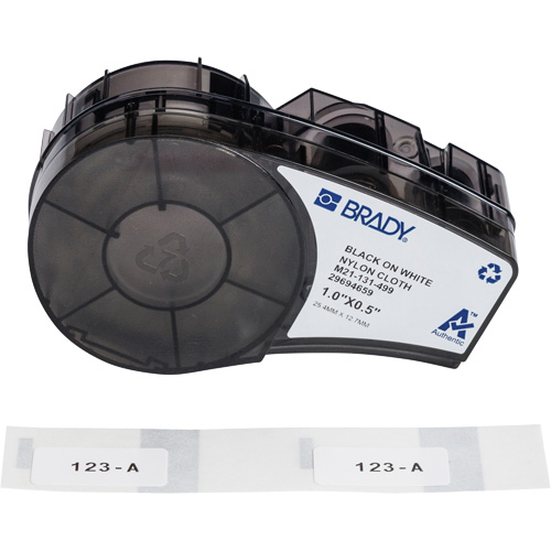 &eacute;tiquettes polyvalentes avec adh&eacute;sif tr&egrave;s puissant et ruban, Noir Fastek