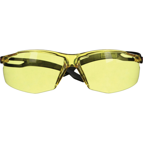 SecureFit 500 Series Safety Glasses, Amber Lens, Anti-Fog/Anti-Scratch, ANSI Z87+/Meets/Exceeds CSA Z94.3 Fastek