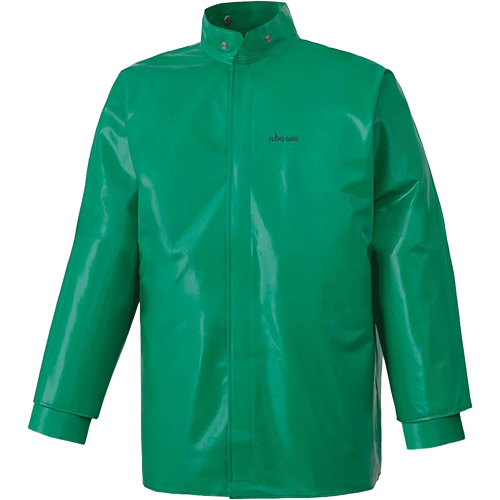 J43 380 CA-43&reg; FR Chemical- & Acid-Resistant Jacket, Small, Green Fastek