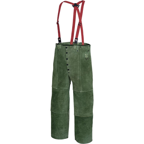 WP 100 Welder's Waist Pants, Small, Green Fastek