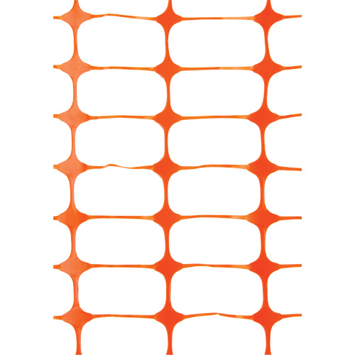 Cl&ocirc;ture &agrave; neige, 50' lo x 4' la, Orange Fastek