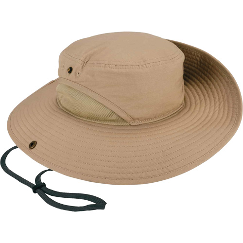 Chill-Its 8936 Lightweight Ranger Hat with Mesh Paneling, Khaki Fastek