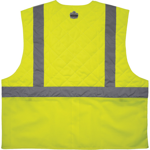 Veste de s&eacute;curit&eacute; refroidissante Chill-Its 6668, Petit, Jaune lime haute visibilit&eacute; Fastek