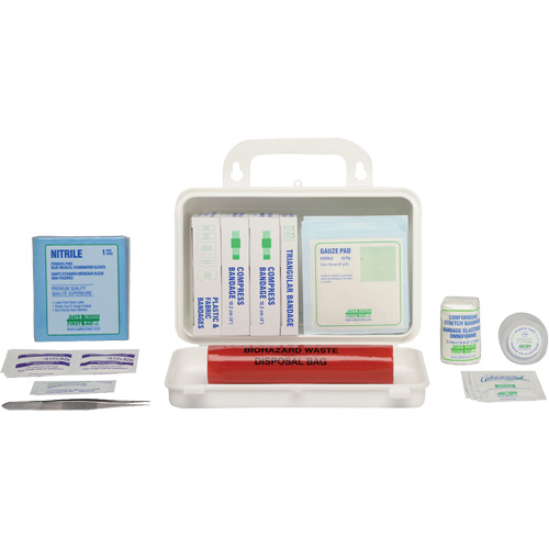 First Aid Kit, Meets CSA Z1220-17 Type 1 Personal, Personal (1 Worker) Fastek
