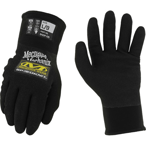 Gants thermiques Speedknit Thermal, Taille 7, Calibre 15, Rev&ecirc;tement Nitrile, Enveloppe en Nylon, ASTM ANSI niveau A2 Fastek