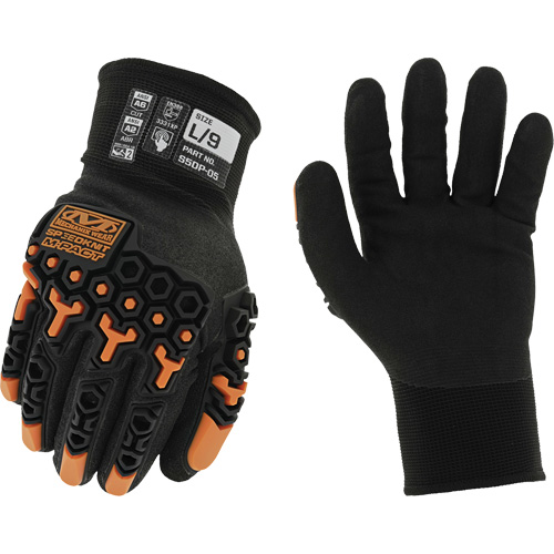 Gants thermiques Speedknit M-Pact, 7, Paume en Nitrile, Poignet Poignet en tricot Fastek