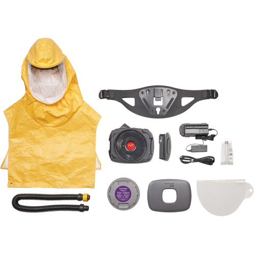 PA700 DECON PAPR Starter Kit with PA111, Lithium-Ion Battery Fastek