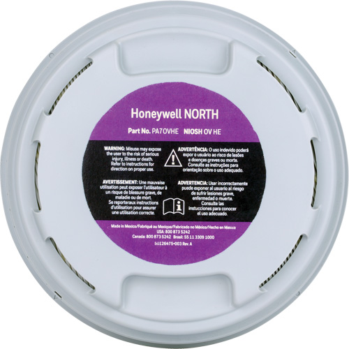 Cartouche filtre HEPA, Vapeur organique Fastek