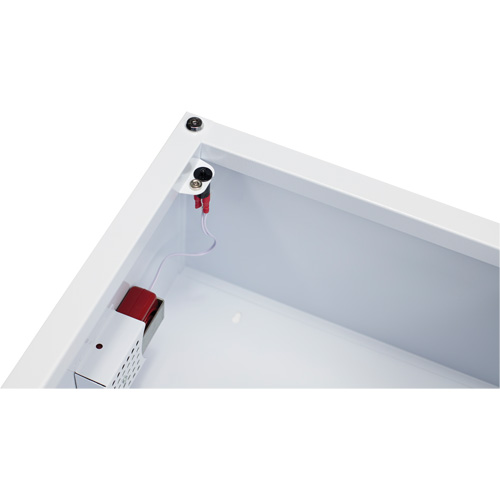 Grande armoire standard pour DEA avec alarme, Zoll AED Plus/Zoll AED 3/Cardio-Science/Physio-Control Pour, Non m&eacute;dical Fastek