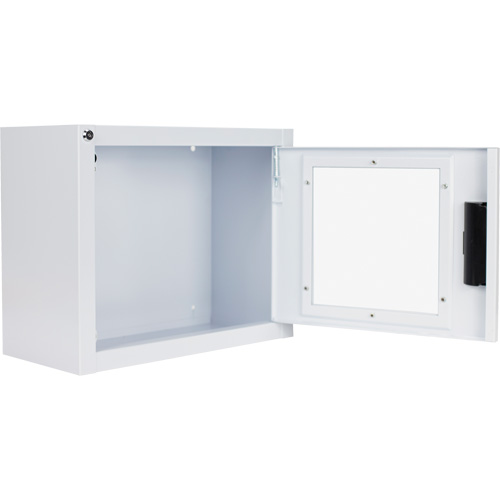 Armoire compacte standard pour DEA avec alarme, Philips/Defibtech/Heartsine Pour, Non m&eacute;dical Fastek