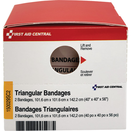 SmartCompliance&reg; Refill Triangular Bandages Fastek