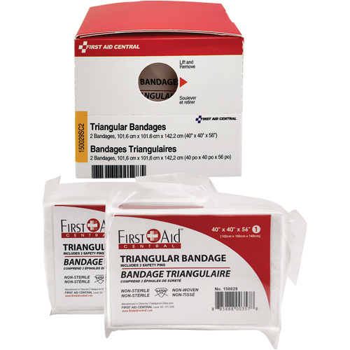 SmartCompliance&reg; Refill Triangular Bandages Fastek