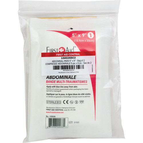 SmartCompliance&reg; Refill Abdominal Trauma Pads Fastek
