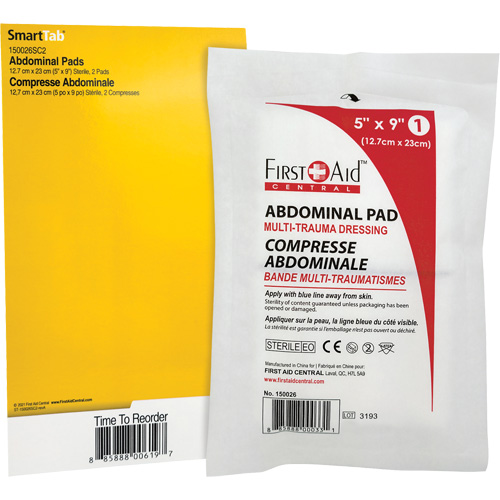 SmartCompliance&reg; Refill Abdominal Trauma Pads Fastek