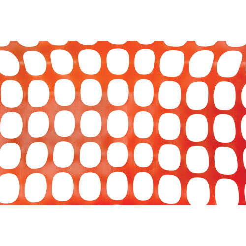 Heavy-Duty Safety Fence, 100' L x 4' W, Orange Fastek