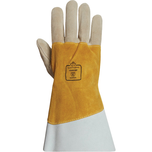 Gants de soudage &agrave; l'arc TIG Endura, Cuir fleur de vache, Taille Petit/7 Fastek