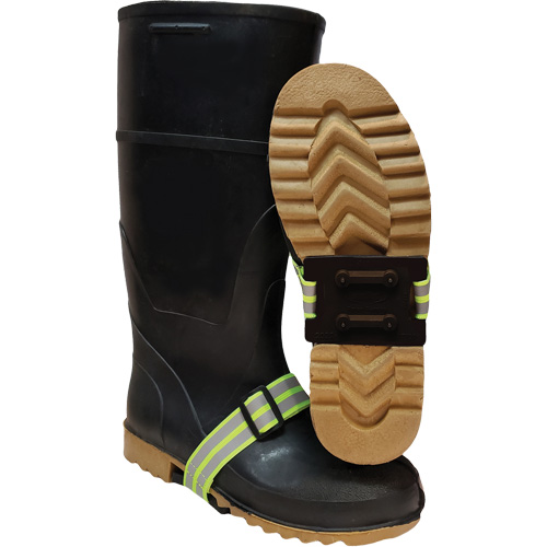 Dispositif de traction &agrave; semelle interm&eacute;diaire avec talon non d&eacute;fini Icetred, Caoutchouc/Carbure de tungst&egrave;ne, Traction Crampon, Taille unique Fastek