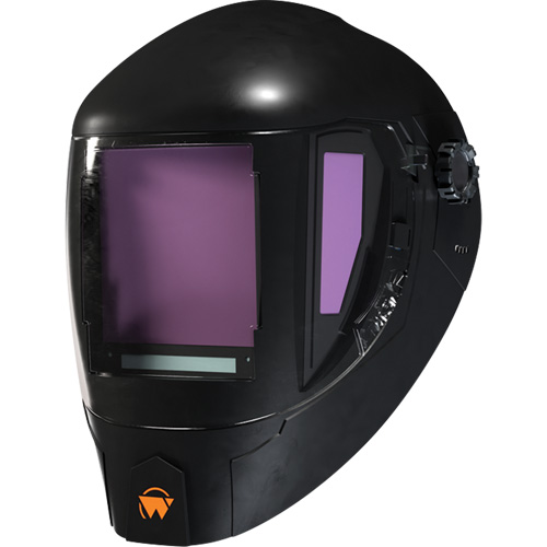 Masque pour soudage ArcOne Orbit, 6" lo x 4" la Champ de vision, Teinte 3 - 13, Noir Fastek