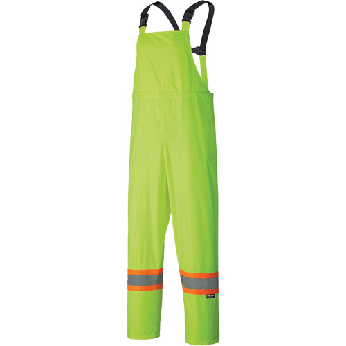5599 Combinaison de pluie imperm&eacute;able et l&eacute;g&egrave;re, Polyester/PVC, T-petit, Jaune lime haute visibilit&eacute; Fastek