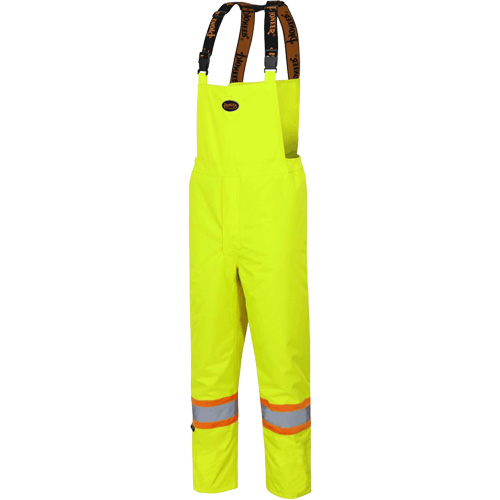5054 Salopettes isol&eacute;es The Rock 300D, Polyester, Petit, Jaune lime haute visibilit&eacute; Fastek
