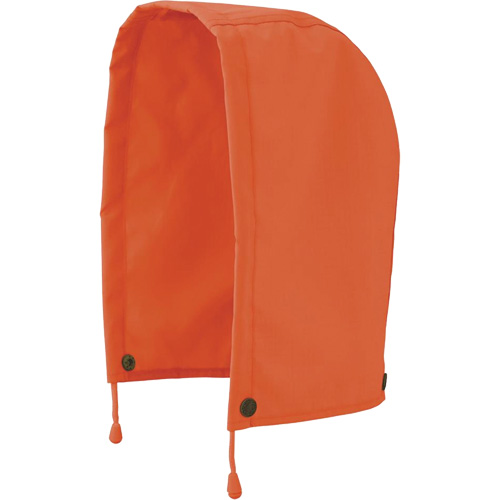 5400H Capuchon de veste de s&eacute;curit&eacute; imperm&eacute;able 300D Trilobal antid&eacute;chirure, Orange haute visibilit&eacute;, Polyester Fastek