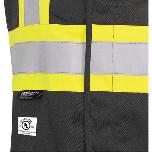 7729 Veste r&eacute;sistante aux arcs &eacute;lectriques FR-Tech, Petit, Noir, 10 cal/cm² Fastek