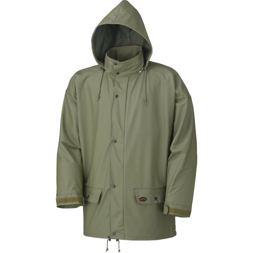 D7000 Veste imperm&eacute;able extensible, Polyur&eacute;thane, T-petit, Vert Fastek