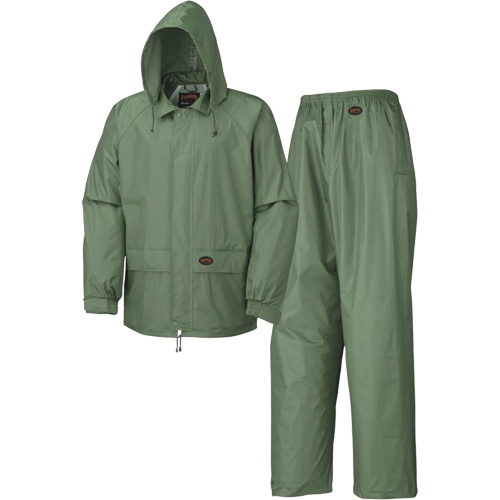 583 V&ecirc;tements imperm&eacute;ables, Polyester/PVC, Petit, Vert Fastek
