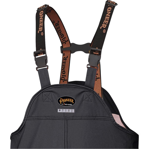 5895BK Salopettes extensibles imperm&eacute;ables et ignifuges, T-petit, Noir Fastek