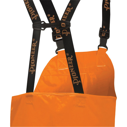 5882 FR/Arc-Rated Waterproof Safety Bib Pants, X-Small, High Visibility Orange Fastek