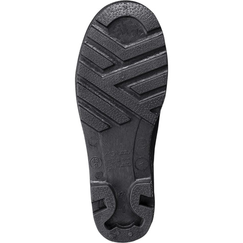 1022 Bottes de s&eacute;curit&eacute;, PVC, Embout Acier, Pointure 10, Semelle R&eacute;sistant aux perforations Fastek