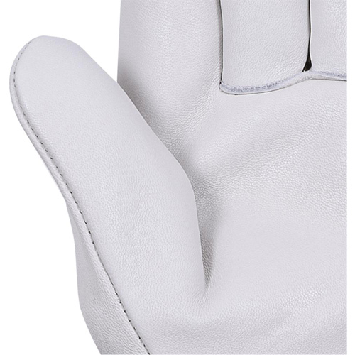 535G Gants de chauffeur beige, Petit, Paume en Cuir fleur de vache Fastek