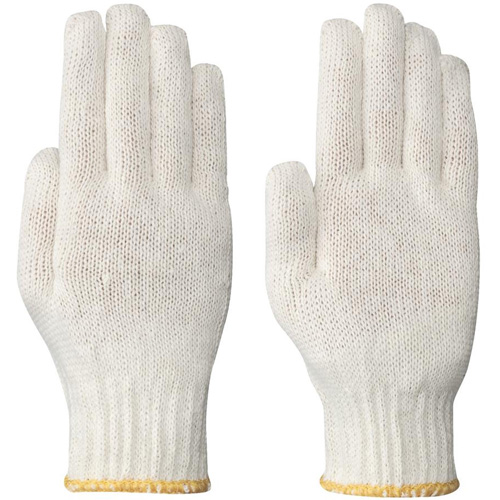 541 Knitted Liner Gloves, Poly/Cotton, Large Fastek