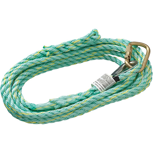 VL-1115-50 Cordage de s&eacute;curit&eacute; vertical, Copolym&egrave;re Fastek