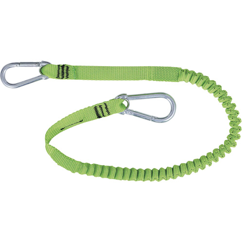 TT-9902 Slim Line Tool Tether Harness Lanyard, Fixed Length, Dual Carabiner Fastek