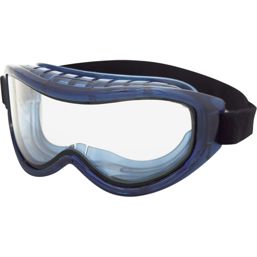 Odyssey II Industrial Dual Lens OTG Safety Goggles, Clear Lens, Anti-Fog/Anti-Scratch, Indirect Vent Fastek