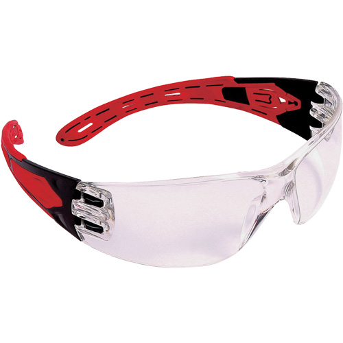 Lunettes de s&eacute;curit&eacute; sans cadre Volcano, Lentille Transparent, Antibu&eacute;e/Anti-&eacute;gratignures/Antistatique, ANSI Z87+/R&eacute;pond ou surpasse la norme CSA Z94.3 Fastek