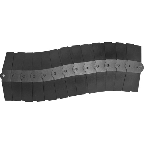 Medium Ultra-Sidewinder Cable Protection System&reg; with Endcaps, 33" x 9.8" x 1.4", 260 lbs. (0.13 tons) Fastek