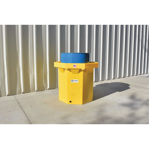 Flat-Bottom Ultra-Spill Collector&reg;, 66 US gal., Mobile Fastek