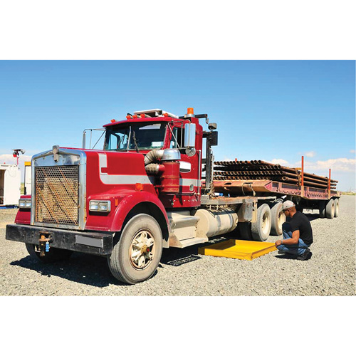 Flexible Ultra-Utility Tray, 30" lo x 30" la x 4,8" h, Cap. de d&eacute;versement 9,5 gal. US Fastek