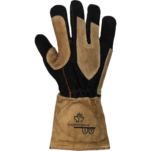 Gants de soudage Endura 505GP MIG, Cuir fleur de ch&egrave;vre, Taille Moyen Fastek