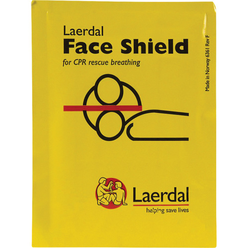 Laerdal&reg; Face Shield, Single Use Faceshield, Class 1/Class 2 Fastek
