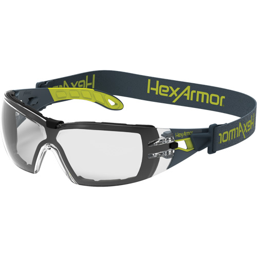 Lunettes de s&eacute;curit&eacute; MX200G TruShieldS Wraparound, Lentille Transparent, Antibu&eacute;e/Anti-&eacute;gratignures, ANSI Z87+/R&eacute;pond ou surpasse la norme CSA Z94.3 Fastek